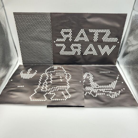 Vintage Star Wars 1998 Hasbro Lite-Brite Picture Refill set - Picture 4 of 7